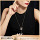 Jay新款毛衣鏈女輕奢高級感長(cháng)款項鏈大氣衣服掛件飾品女友生日禮物 【品牌禮盒】古銅色