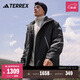 adidas 防水透濕戶(hù)外保暖鵝絨三合一沖鋒衣 80絨子阿迪達斯TERREX 黑色   3XL
