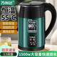 萬(wàn)利達【特價(jià)中】全新電熱水壺燒水厚不銹鋼雙層防燙飲水機開(kāi)水壺大容量燒水壺家用茶壺耐用養生壺燒水杯 3L 綠色加厚彩鋼【智能保溫】全新