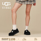 UGG秋季新款女士簡(jiǎn)約圓頭平底樂(lè )福鞋休閑瑪麗珍 1171506BLK|黑色 37