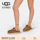 UGG春季男女同款舒適魔術(shù)貼一腳蹬單鞋包頭涼鞋 1138252CHE|栗色 37