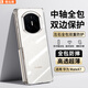 塔拉斯【雙中軸保護】適用華為matex7手機殼折疊屏通用x7典藏版超輕薄透明男女款磁吸全包防摔鏡頭保護套