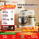 長(cháng)帝（changdi）國家補貼 長(cháng)帝新品海鷗max廚師機 和面機家用全自動(dòng)揉面一體壓面機 面包機面條機輕音全金屬機身 支持多功能拓展壓面制面絞肉 6.2L