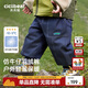 齊齊熊【仿牛仔羽絨褲】齊齊熊兒童羽絨褲男童冬季外穿女童寶寶保暖褲子