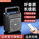 山水（SANSUI）無(wú)線(xiàn)藍牙音箱戶(hù)外大功率廣場(chǎng)舞音響市場(chǎng)收款擺攤家用手提便攜式大音量低音炮收音機語(yǔ)音播報播放器 標配款【單充電電池】