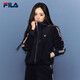 FILA MUSE丨楊冪同款斐樂官方女針織連帽外套26春時(shí)尚舒適上衣