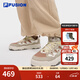FILA FUSION斐樂(lè )潮牌BURWEED滑板生活鞋女2025冬新款蒼耳鞋休閑鞋 奶白/水泥棕-GC 37.5