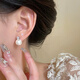 多想余珍珠耳釘鍍純銀耳環(huán)女養耳洞氣質(zhì)高級感輕奢小眾2026新款耳飾耳墜 經(jīng)典戴妃款珍珠耳釘