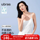 ubras【劉雯同款】無(wú)尺碼清爽透氣吊帶背心帶胸墊打底可外穿 店長(cháng)推薦-【吊帶款】白色