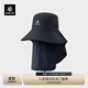 KAILAS凱樂(lè )石 戶(hù)外運動(dòng) 徒步遮陽(yáng)圓邊帽 KF2411501 礦石黑 均碼