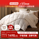 京東京造Duvet D'oie杜唯朵95%白鵝絨被 羽絨被冬厚被芯子母被2.2*2.4m