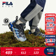 FILA斐樂(lè )兒童童鞋運動(dòng)鞋2025年冬季新款男女小童戶(hù)外防滑鞋虎爪鞋 陰影藍/水洗藍色-OR 32