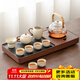 唐豐功夫茶具整套煮茶燒水一體式茶臺茶盤(pán)高檔泡茶器全套裝喬遷禮物
