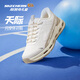 Skechers兒童天際閃穿鞋減震防滑專(zhuān)業(yè)運動(dòng)鞋女大童一腳蹬舒適跑鞋303654L