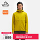 伯希和（Pelliot）【風(fēng)盾P25】軟殼沖鋒衣男eVent防風(fēng)加絨運動(dòng)登山服115306011黃XL