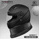 永久電動(dòng)車(chē)頭盔3C認證新國標A類(lèi)秋冬保暖男女士騎行摩托車(chē)全盔四季安全帽801啞黑【高清防霧鏡片】