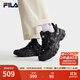 斐樂(lè)（FILA）休閑鞋貓爪鞋5代運(yùn)動(dòng)鞋春季新款男鞋老爹鞋 黑-BK 42