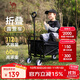 CAMEL露營(yíng)小拉車(chē)營(yíng)地車(chē)折疊購物車(chē)買(mǎi)菜溜娃遛狗車(chē)拉桿拖推車(chē)家用取快遞