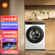 小米（MI）10公斤滾筒洗衣機全自動(dòng)薄全嵌機身525mm大筒徑1.1高洗凈比直驅電機深層除螨XQG100MJ106 冰白 薄全嵌入 10kg滾筒洗衣機