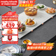 摩飛電器（Morphyrichards） 折疊暖菜板 熱菜板保溫板飯菜保溫板加熱菜板餐桌加熱板熱飯板 【升級四板】MR8305 894*396*34mm