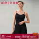 愛(ài)慕內衣女夏季吊帶低圓領(lǐng)U型美背帶杯背心AM719481 160