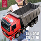 媽寶孖寶翻斗車(chē)玩具超大號卡車(chē)工程貨車(chē)兒童運輸小汽車(chē)模型男孩3-6歲2寶寶