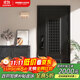歐帝樂(lè )（OUDILE）甲級通風(fēng)防盜門(mén)入戶(hù)門(mén)+加厚鋅合金透氣通風(fēng)門(mén)窗門(mén)中門(mén)子母門(mén)+智能鎖 全自動(dòng)智能鎖 2050*860/960