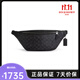 蔻馳（COACH）【雙11狂歡購】男包Warren33經(jīng)典logo印花腰包男士單肩斜挎胸包 CV926 黑灰色 QBMI5