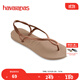 havaianasHavaianas哈唯納Luna簡(jiǎn)約涼鞋女士夏一腳蹬綁帶夾腳海邊度假涼拖 3544-藕粉色 35 -36巴西碼