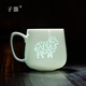 子器景德鎮生肖杯子玲瓏瓷陶瓷水杯家用馬克杯情侶創(chuàng  )意咖啡杯禮物茶杯 非遺玲瓏-羊 帶蓋 禮盒裝360ML 順豐包郵 配高檔禮盒