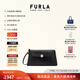 芙拉（FURLA）【同價(jià)11.11】SFERA SOFT羊皮迷你女士小方包單肩斜挎包手提包 黑色