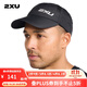 2XU運動(dòng)帽男女時(shí)尚百搭鴨舌帽戶(hù)外潮流遮陽(yáng)速干透氣棒球帽輕便防曬帽 黑色