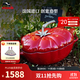 琺寶（staub）琺瑯鍋平底無(wú)涂層鑄鐵鍋煲湯鍋具雙耳燉鍋輔食鍋電磁爐番茄鍋25cm