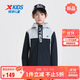 特步（XTEP）童裝連帽兒童外套戶(hù)外防風(fēng)沖鋒百搭長(cháng)袖上衣 濁普灰 175