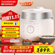 福庫（CUCKOO）電飯煲韓國原裝進(jìn)口雙壓 IH加熱智能語(yǔ)音多功能家用不粘內膽煲鍋4.8L 5-8人份CRP-LHTR1011FW