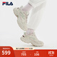 斐樂(lè )（FILA） 【楊冪同款】女鞋情侶運動(dòng)鞋情人節蕨草鞋休閑鞋老爹鞋情侶鞋 豆腐白/瑚草綠-TS【女款】 37.5