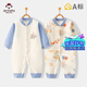 班杰威爾（Banjvall）嬰兒衣服春秋季夾棉連體衣寶寶保暖哈衣爬服睡衣73