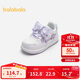 巴拉巴拉寶寶穩步鞋女童板鞋2025春秋鞋子蝴蝶結【商場(chǎng)同款】204125145004