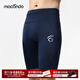 馬孔多（macondo）支撐四分褲7代馬拉松跑步壓縮褲三口袋收納防汗手機(jī)倉(cāng)夜海藍(lán)男L
