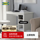 宜家（IKEA）BRUSALI 布魯薩里書(shū)桌90CM白色簡(jiǎn)約可收納現代北歐風(fēng) 白色書(shū)桌
