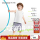 齊齊熊【十萬透氣孔】齊齊熊寶寶背心套裝男童夏裝2025新款兒童運(yùn)動(dòng)童裝