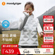 moodytiger校服神器兒童羽絨馬甲鴨絨背心男女童輕薄保暖拒水透氣彈力秋冬款