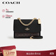 蔻馳（COACH）【品牌直供】女士KLARE小號單肩斜挎包風(fēng)琴包拼色CV978