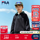 FILA斐樂(lè )兒童童裝加絨衛衣2025年冬季新款男童女童套頭翻領(lǐng)上衣 RD寶藍-NV 150
