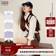Teenie Weenie【趙露思同款】小熊女裝襯衫2025秋新款簡(jiǎn)約氣質(zhì)襯衣 紫色 S