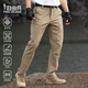 自由兵（Free Soldier）峰越工裝褲戶(hù)外戰術(shù)褲彈力男休閑長(cháng)褲防刮耐磨   30W/30L 狼棕