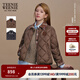 Teenie Weenie【趙露思同款】小熊棉服2025秋新款焦點(diǎn)巴恩夾克外套 深棕色 S