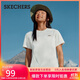 斯凱奇（Skechers）女士針織短袖T恤衫百搭時(shí)尚休閑T恤P225W127