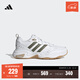adidas STRUTTER復古休閑厚底增高老爹鞋男子阿迪達斯官方輕運動(dòng)   白/橄欖綠/棕   41