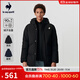 樂(lè )卡克（Le coq sportif）法國公雞男款騎行系列秋冬中長(cháng)羽絨服CL-5805234 黑色/BLK 2XL